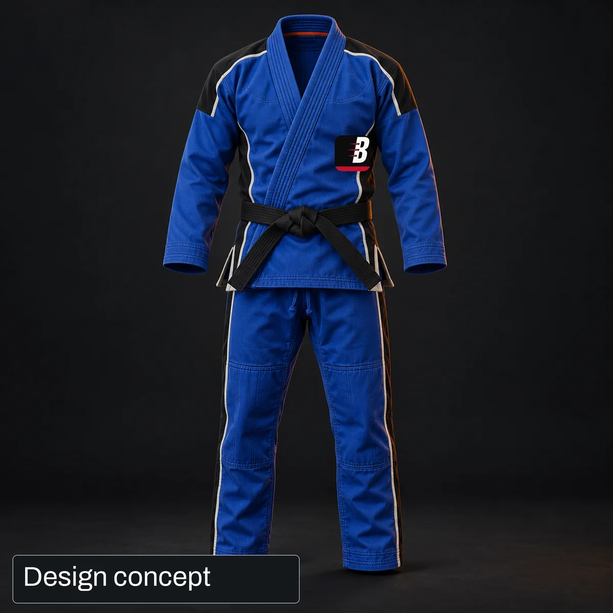 Design concept: Team BJJ gi