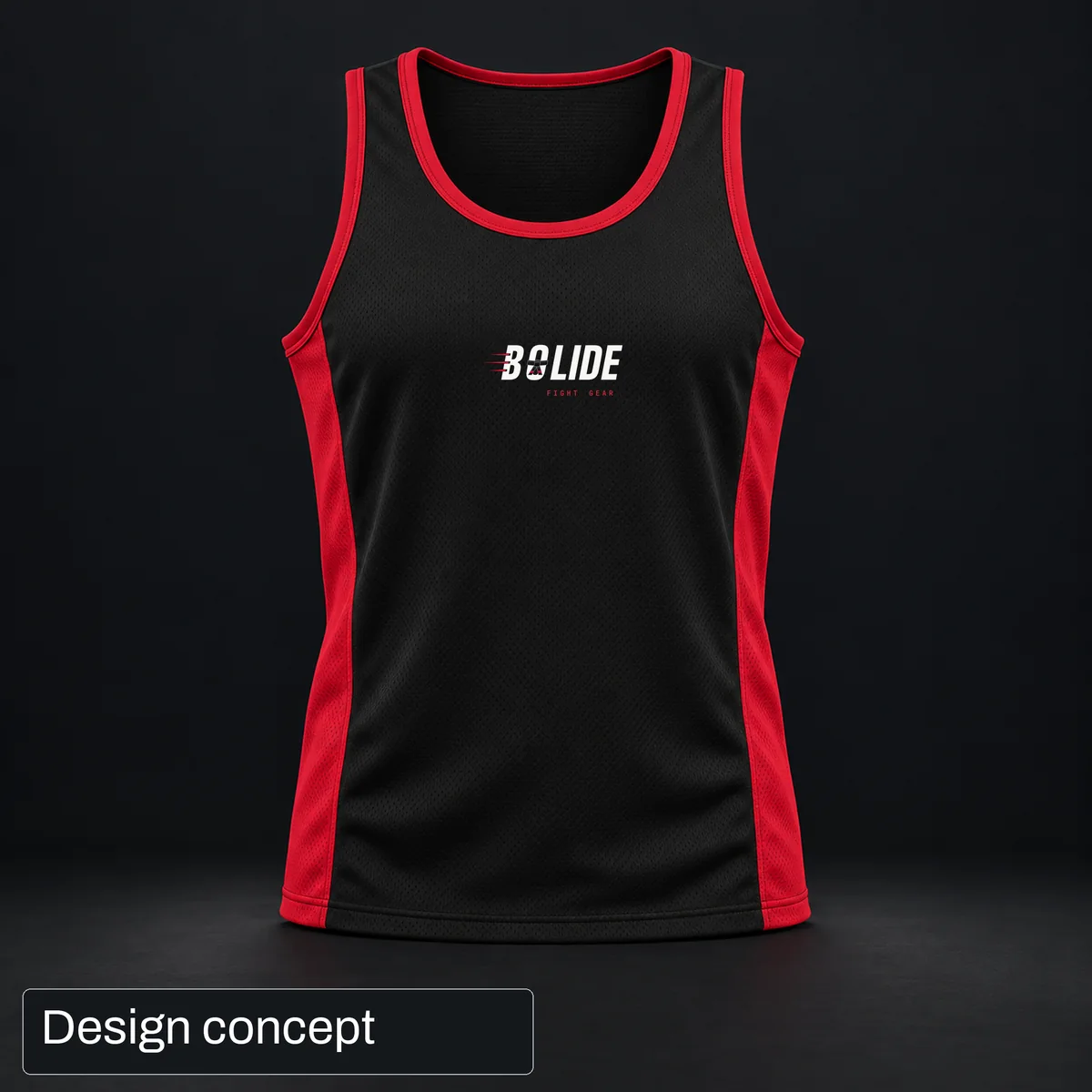 Design concept: Champion Boxing vests and tops
