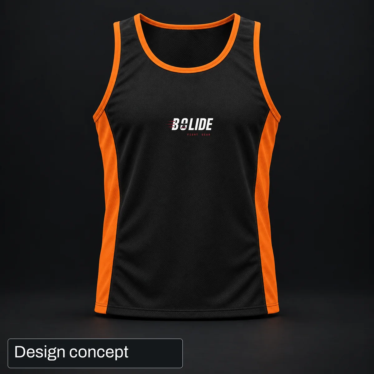 Design concept: Signature Boxing vests and tops