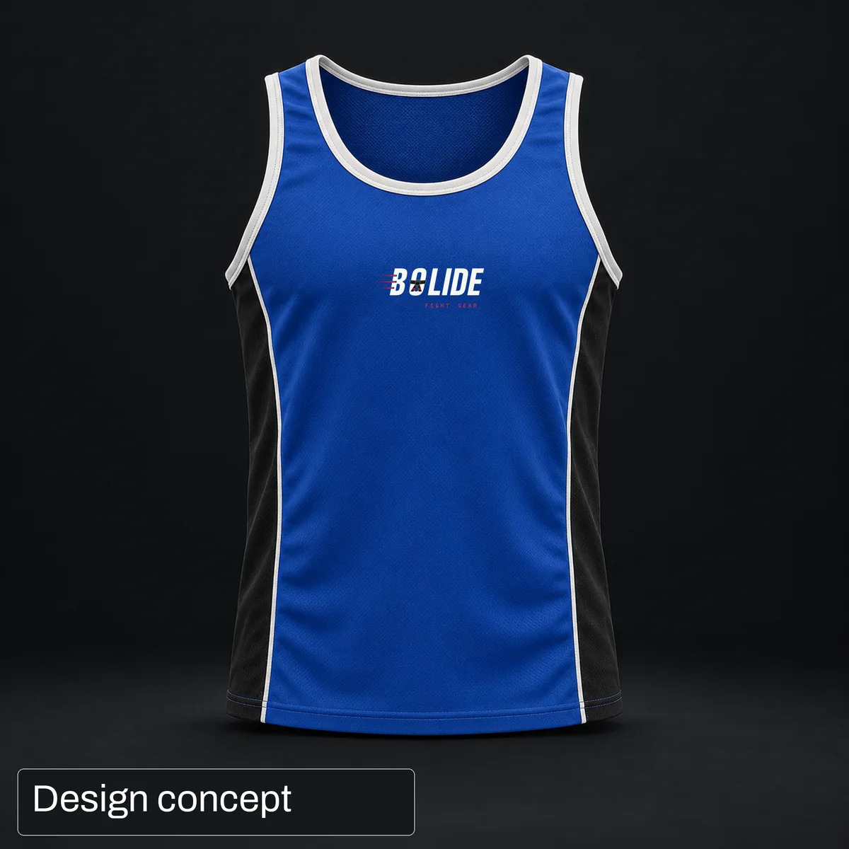 Design concept: Team Boxing vests and tops