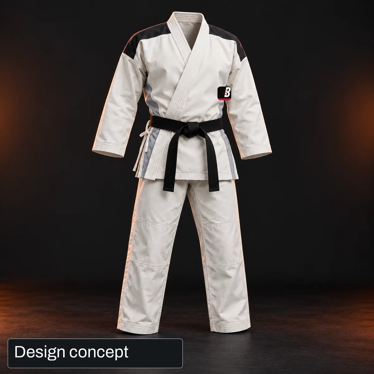 Design concept: Ghost Karate uniforms