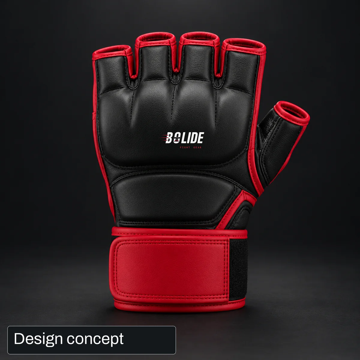 Design concept: Champion MMA gloves