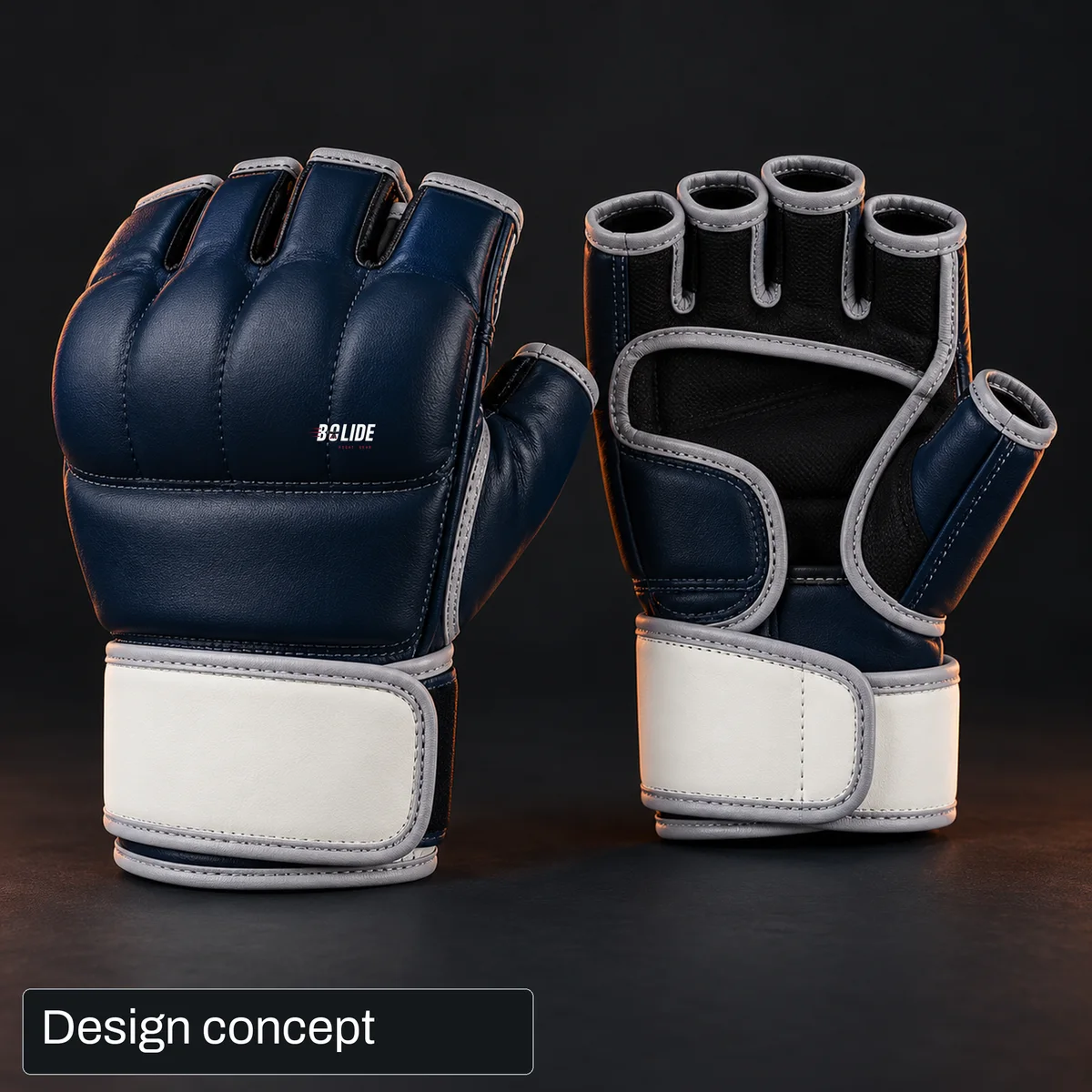 Design concept: Team MMA gloves