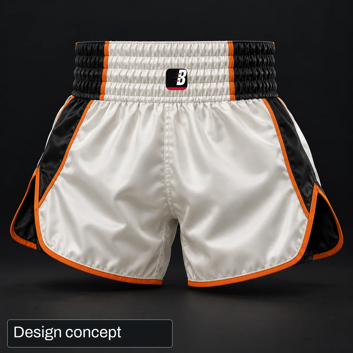 Design concept: Ghost Muay Thai shorts