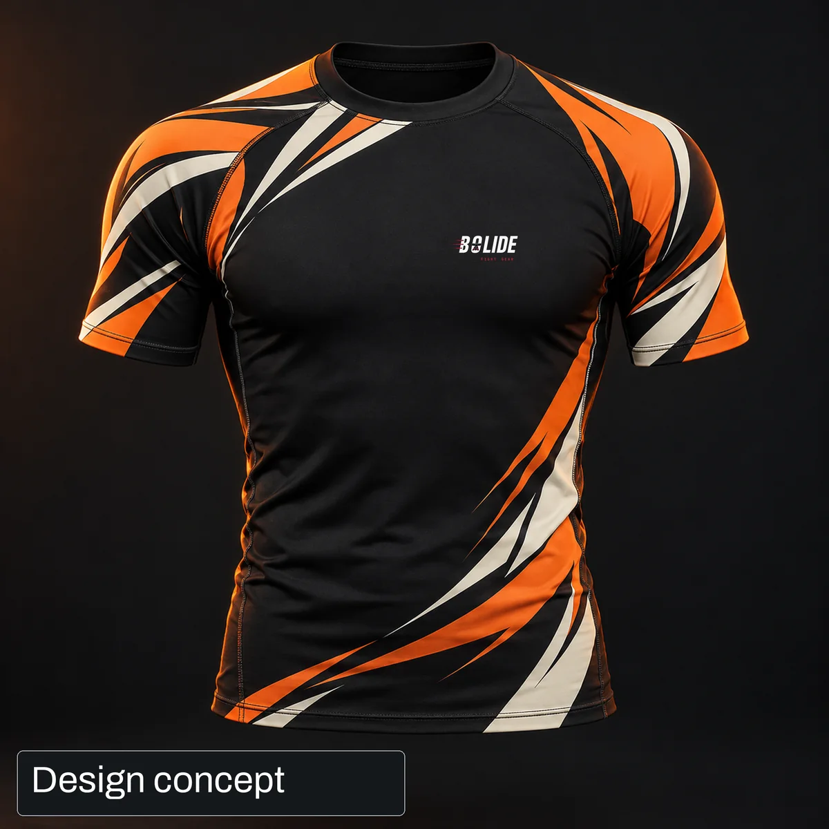 Design concept: Blaze / Printed Rash guards