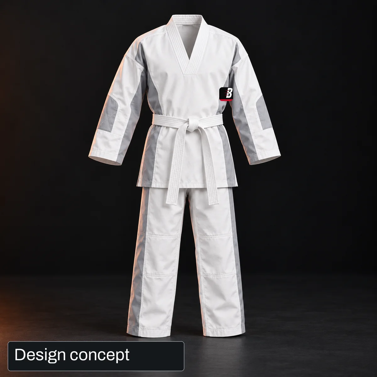 Design concept: Ghost Taekwondo uniforms