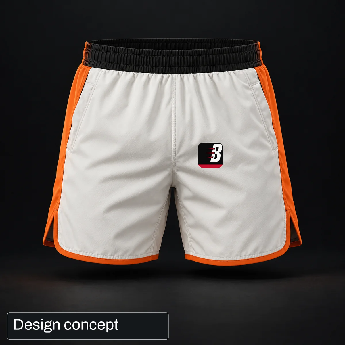 Design concept: Ghost Training shorts