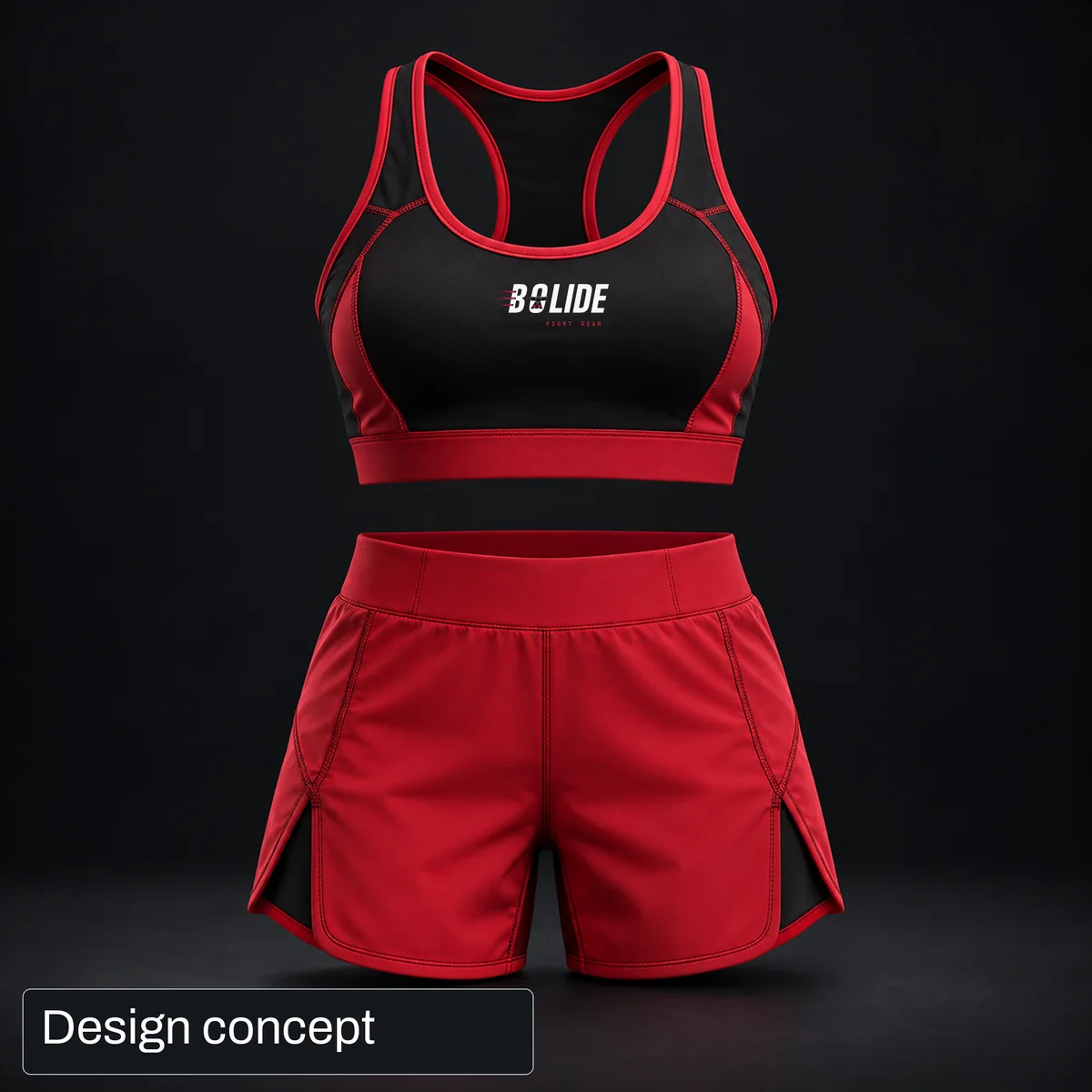Design concept: Champion Women's fightwear